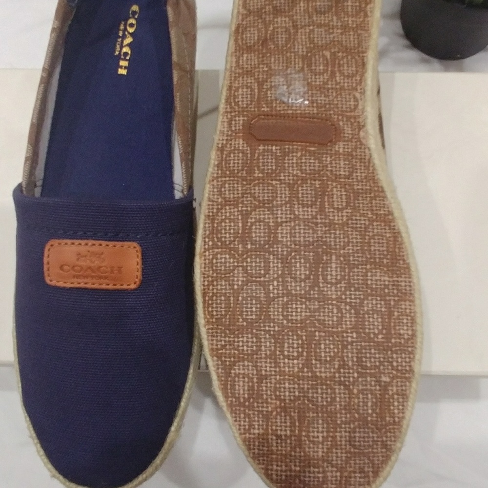 **SOLD** Coach signature canvas